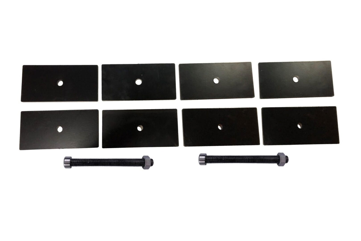 Leaf Spring Shims add 1" extra Rear Lift 20112024 Duramax 2500/3500hd
