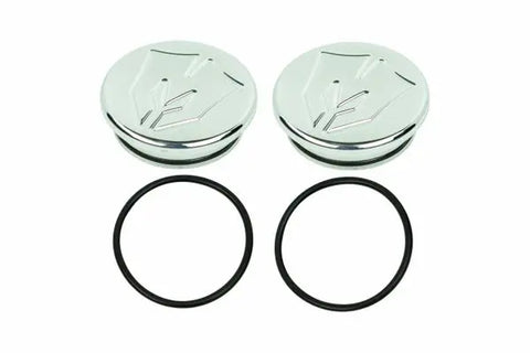 Billet Ball Joint Caps (fits Upper Arms), GM Truck (#51052)