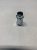 9/16  chrome lugs 3/4 head