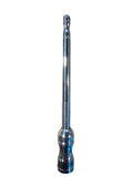 polished  Fat  Billet Antenna  2 Pc.     9" Tall