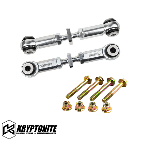 KRYPTONITE POLARIS RZR DEATH GRIP REAR SWAY BAR END LINKS 2018-2021 TURBO "S"