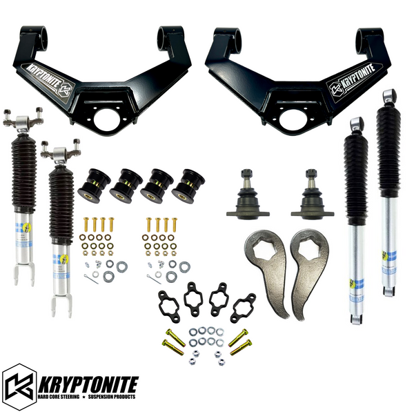 KRYPTONITE STAGE 3 LEVELING KIT WITH BILSTEIN SHOCKS 2020-2024