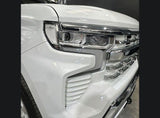 2023+ Silverado 1500 Clear Headlight Markers