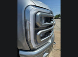 2023+ SuperDuty Clear Headlight Markers