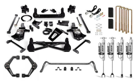 Cognito 7-Inch Performance Lift Kit With Fox Psrr 2.0 For 11-19 Silverado/sierra 2500/3500 2Wd/4Wd
