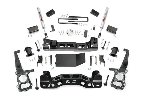 2011-2013 Ford F150 4Wd 6 Rough Country W/struts 2009-2013