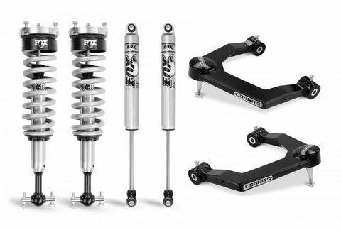 Cognito 3 Inch Performance Ball Joint Leveling Kit With Fox Ps Coilover 2.0 Ifp For 19-20