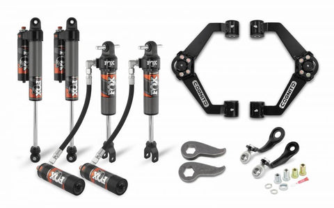 Cognito 3-Inch Elite Leveling Kit With Fox 2.5 Reservoir Shocks For 2020 Silverado/sierra 2500/3500