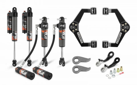 Cognito 3-Inch Elite Leveling Kit With Fox 2.5 Reservoir Shocks For 11-19 Silverado/sierra 2500/3500