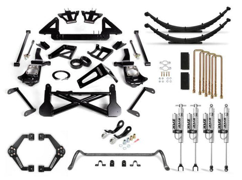 Cognito 10-Inch Performance Lift Kit With Fox Psrr 2.0 For 11-19 Silverado/sierra 2500/3500 2Wd/4Wd