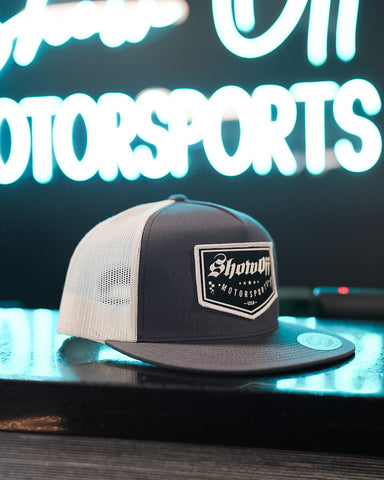 Showoff Motorsports Patch baseball caps