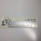 Show Off Sticker Silver Stickers