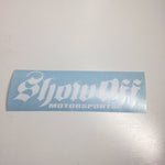 Show Off Sticker White Stickers