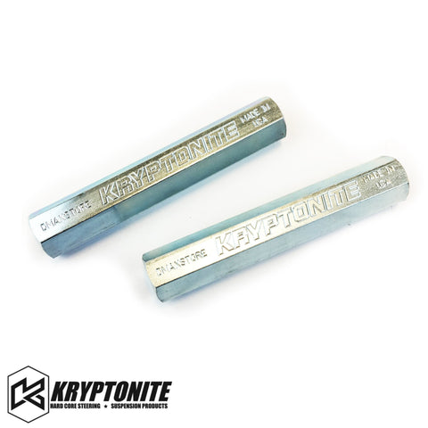 Kryptonite Zinc Plated Tie Rod Sleeves Steering Components 01-10