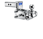 B&w Tow Stow Adjustable Ball Mount 3 Drop - 3.5 Rise 2 Shank Chrome Truck Accessories