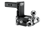 B&w Tow Stow Adjustable Ball Mount 5 Drop - 5.5 Rise 2 Shank Black Truck Accessories