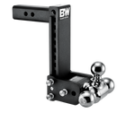 B&w Tow Stow Adjustable Ball Mount 9 Drop - 9.5 Rise 2 Shank Black Truck Accessories