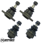 Kryptonite Upper And Lower Ball Joint Package Deal (For Aftermarket Control Arms) 2001-2010 Black