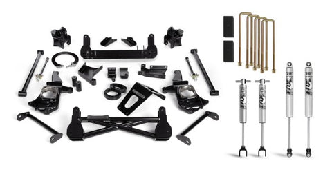 2011-2019 CHEVY/GMC 2500/3500HD 7" COGNITO LIFT KIT W/ FOX STANDARD SHOCKS