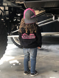 Toddler Hot Pink Flame Logo Hoodie Show Off Shirts