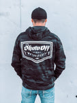 BLACK CAMO SHOW OFF PERFORMANCE LOGO HOODIE