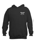 BLACK SHOW OFF PERFORMANCE LOGO SKULL HOODIE