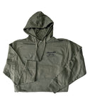 Army Green SHOW OFF PERFORMANCE LOGO HOODIE