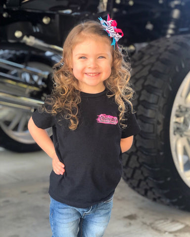 Toddler Hot Pink Flame Logo T-Shirt Show Off Shirts