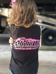 Toddler Hot Pink Flame Logo T-Shirt Show Off Shirts