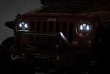 Jeep 7In Led Projection Headlights (Wrangler Tj Jk)