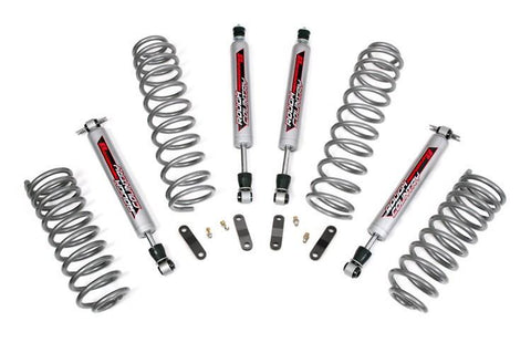 Rough Country 2.5In Jeep Suspension Lift Kit (07-17 Jk Wrangler) With Shocks Perf678