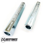 Kryptonite Solid Steel Tie Rod Sleeves Zinc Plated 2011+ Steering Components 11-17